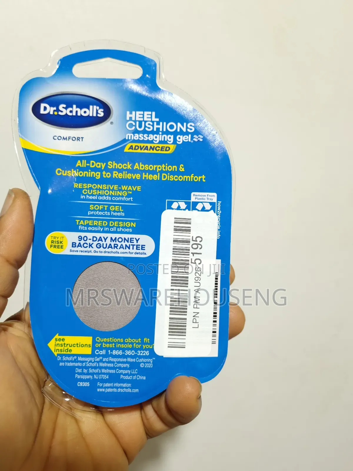 Dr. Scholl's Comfort Heel Cushions