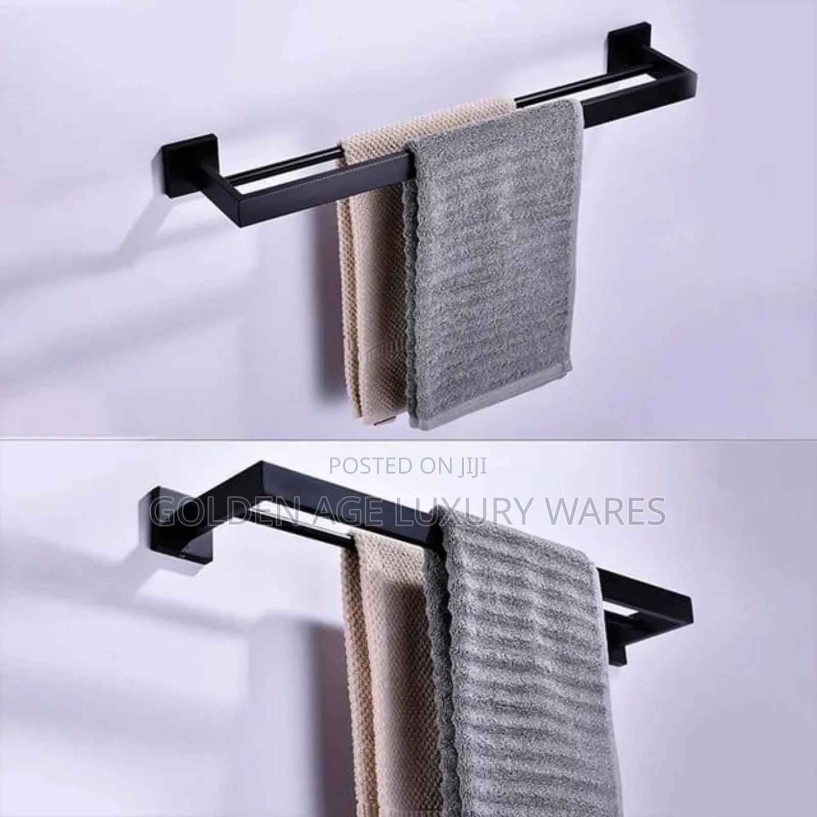 60cm Double Layer Towel Rack