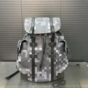 Louis Vuitton Christopher Mm D16 X Lv Keepall Damier Graphite Picel 50