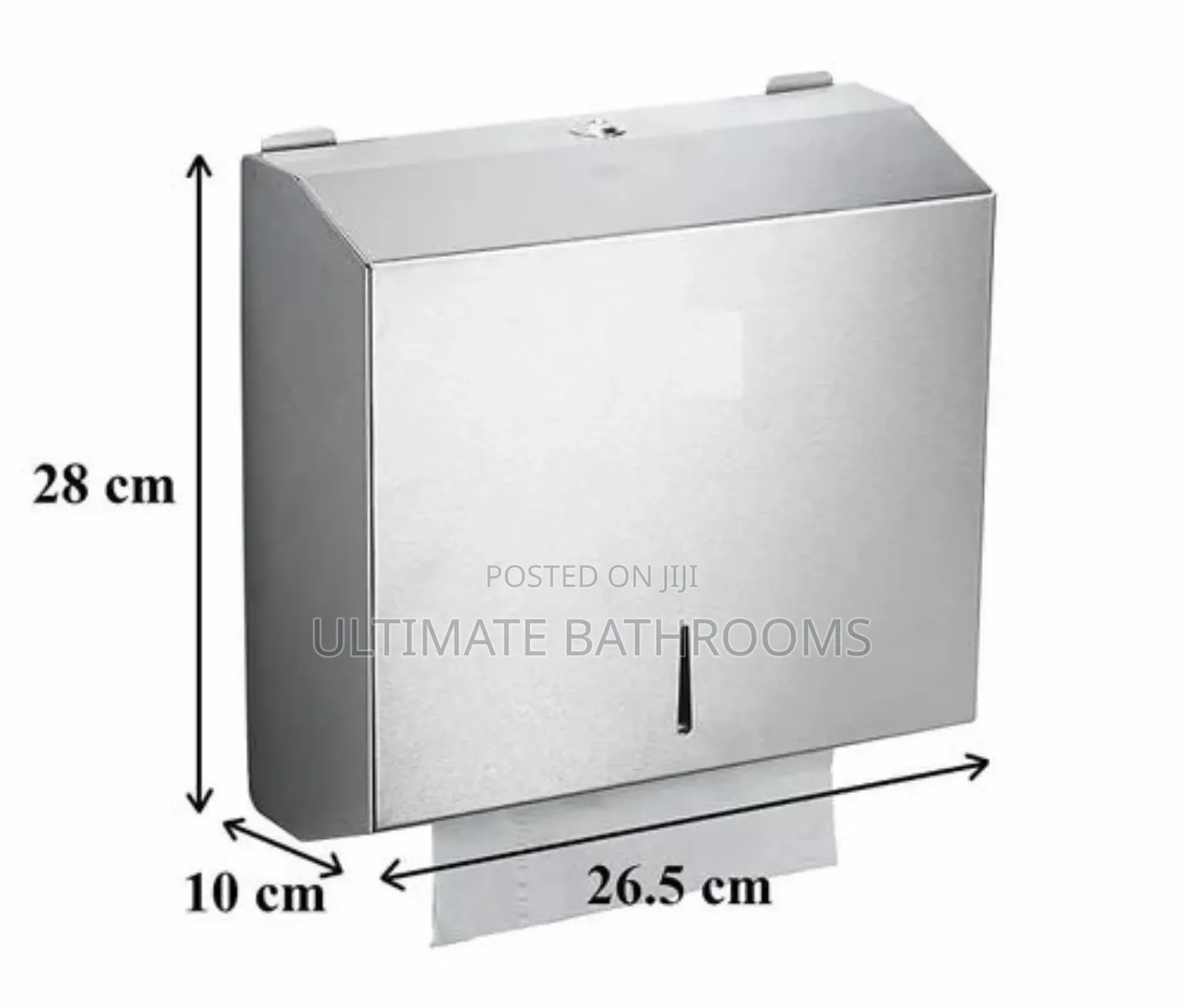 304 Stainless Steel Serviette Paper Dispenser