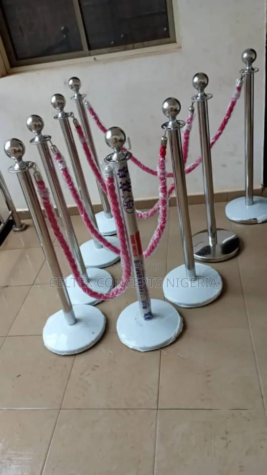 Workout Rope/Stanchion