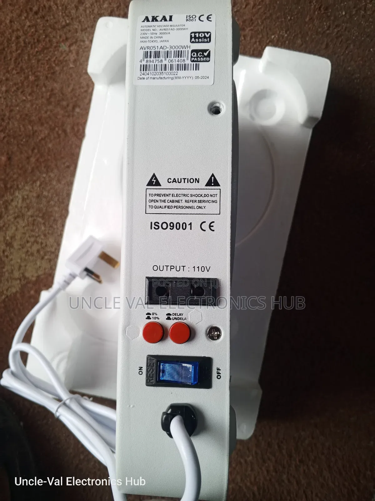 Akai 3kva Wall Stabilizer