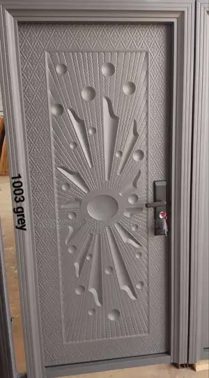 Gf Standard Steel Door Full Gauge 100mm Security Standard 7ft by 3ft