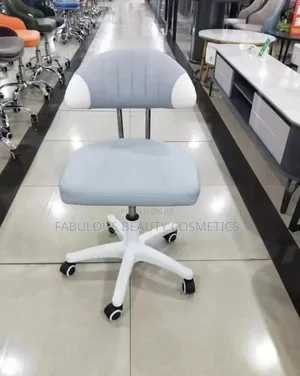 Deluxe Hydraulic Manicure Rolling Stool