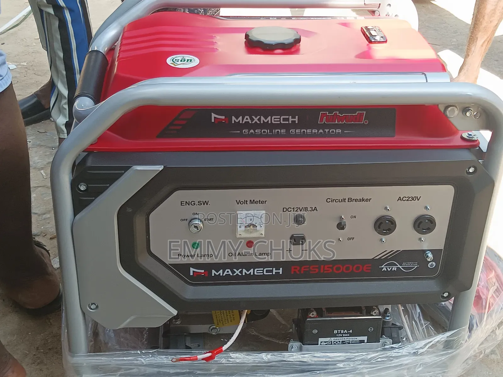 15kva Petrol Generator Maxmexch Single Phase