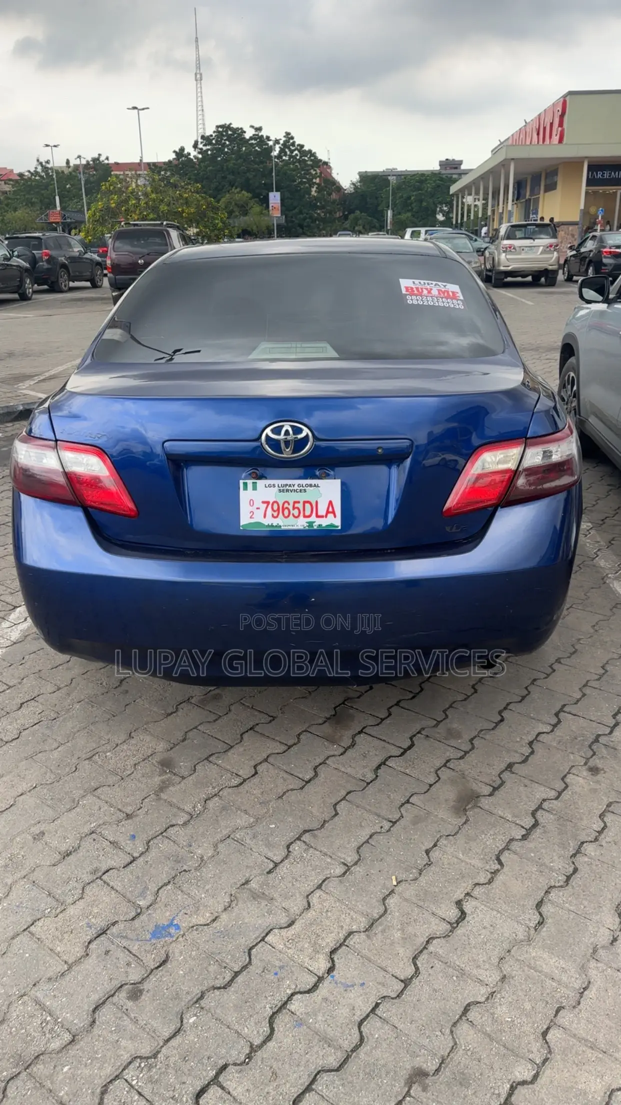 Toyota Camry 2.4 LE 2008 Blue