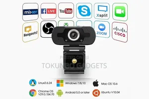 Fusion 5 Full Hd Webcam With Active Noise Cancellation