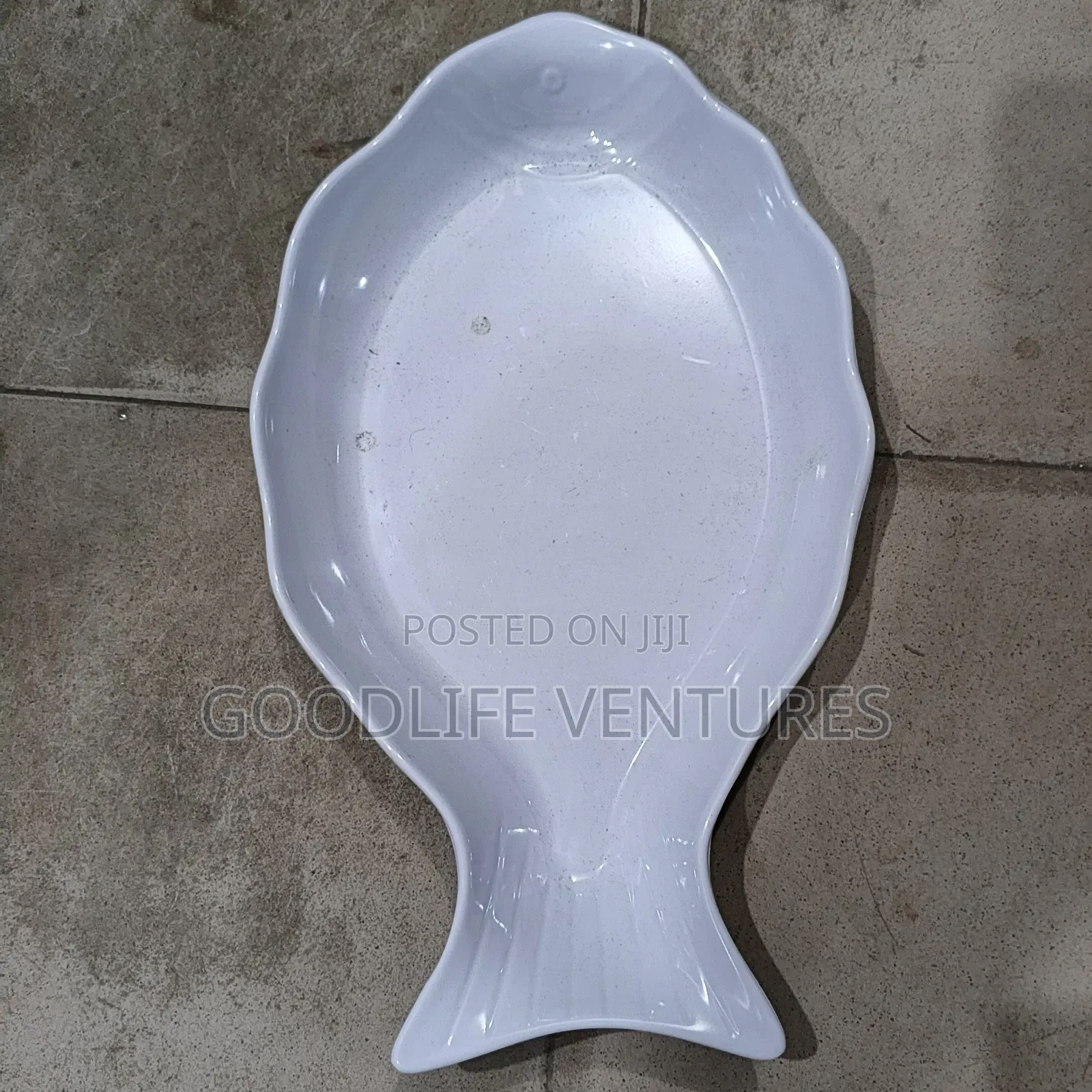 Unbreakable Melamine Fish Plate