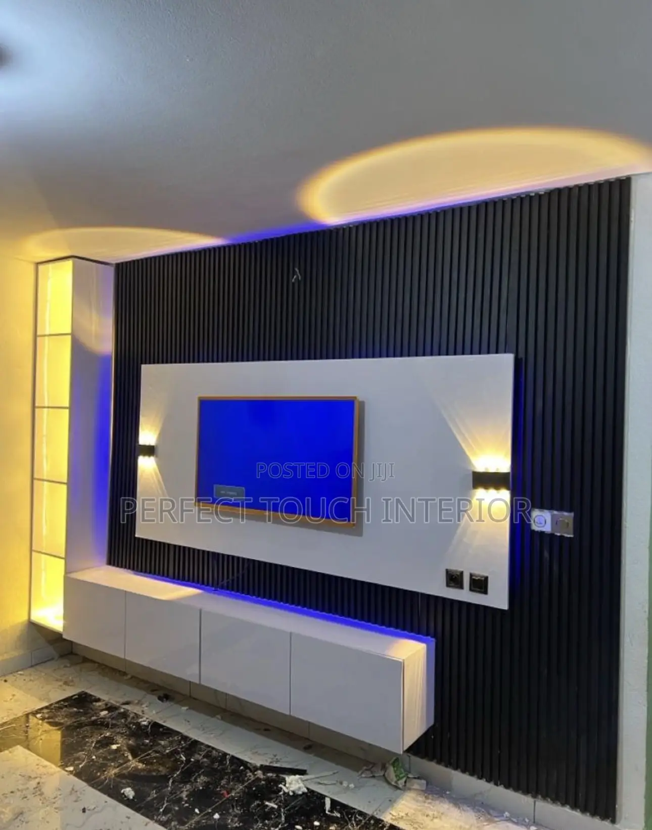 Stylish Floating Tv Stand With Storage Drawers | Quality Design