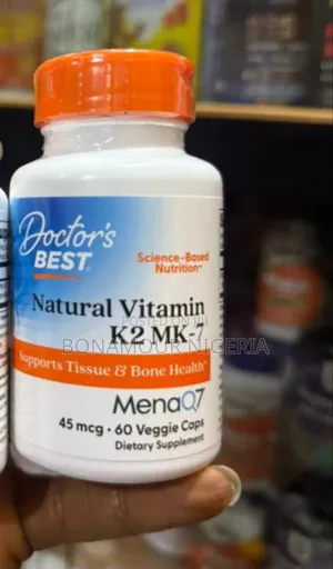 Doctor's Best Natural Vitamin Mk-7 45mcg X60 Caps