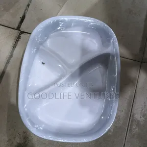 6pcs 3in1 Partition Unbreakable Melamine Plate