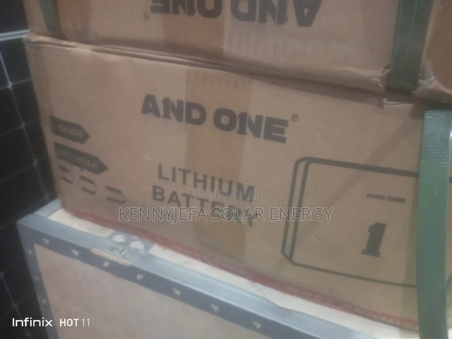 2.5kwh Lithium Battery and One Solar Available.