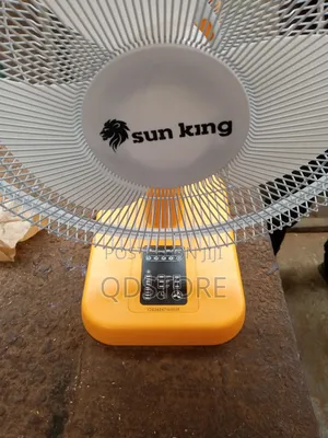 Solar Table Fan