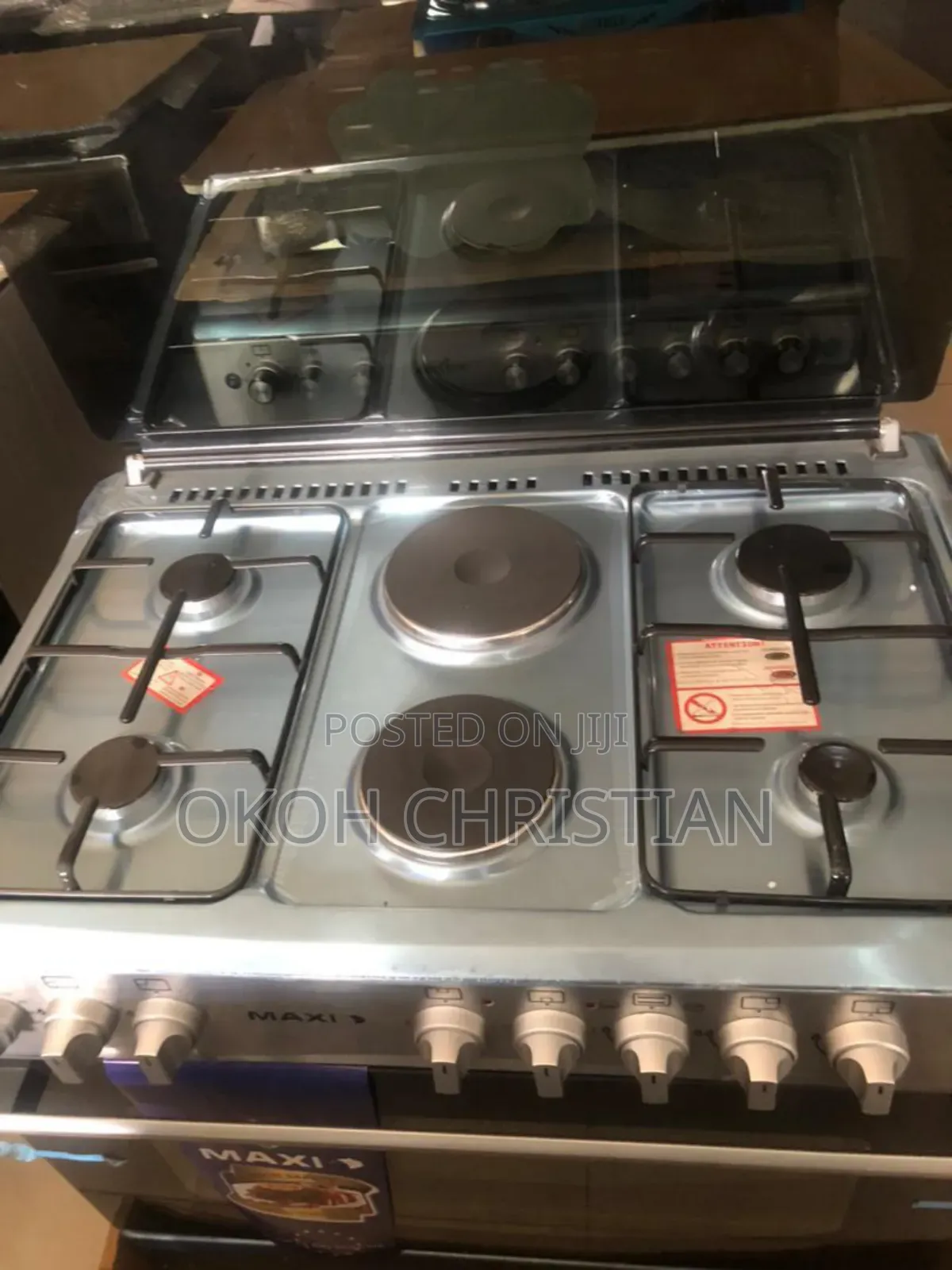 Maxi 6 Burner Gas Cooker
