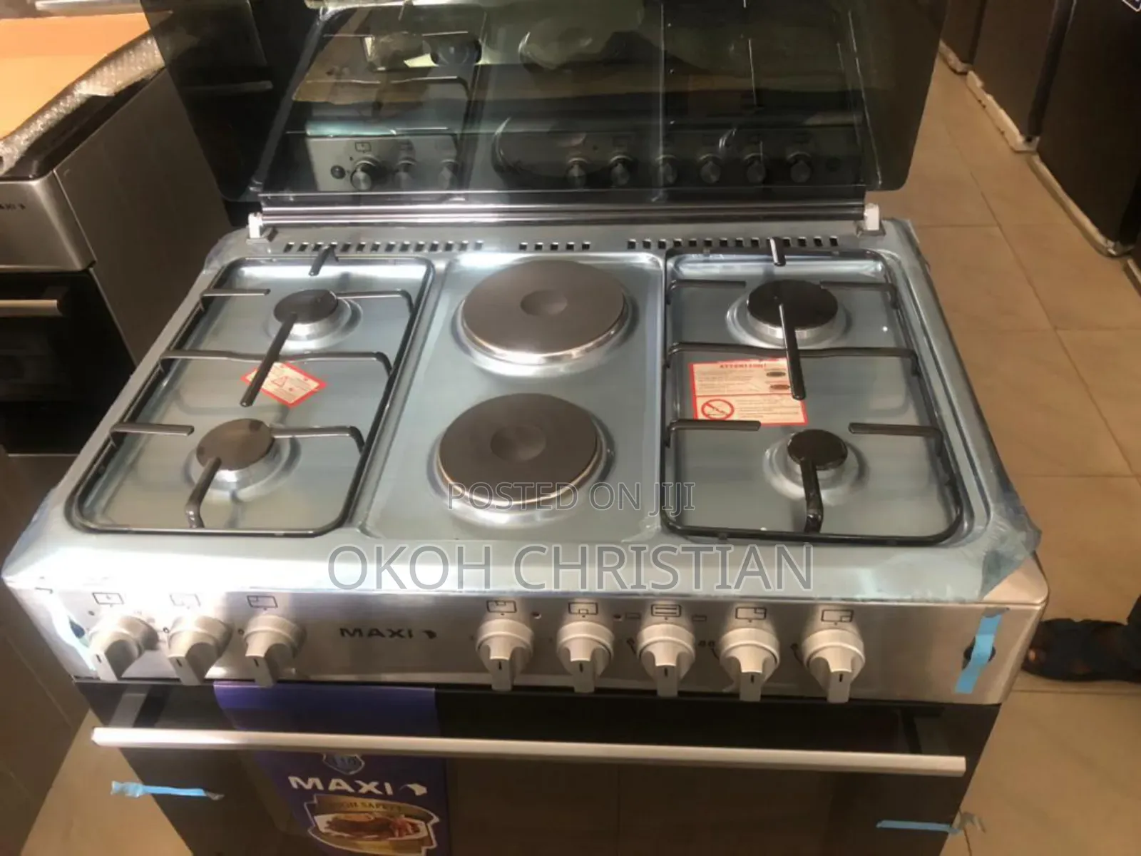 Maxi 6 Burner Gas Cooker