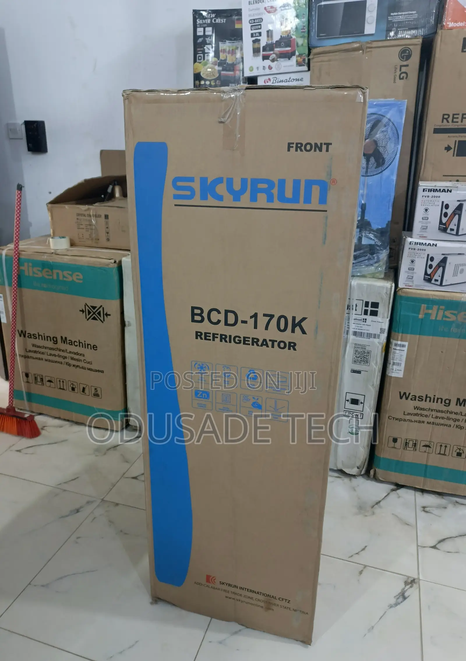 Skyrun BCD- Refrigerator Bottom Freezer