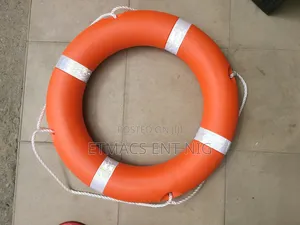 Life Bouy With Marine Rope