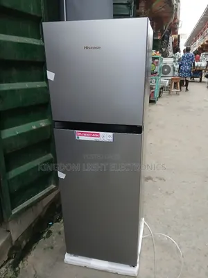 Hisense 70% Energy Saving Double Door Refrigerator 100% Copper Compre.