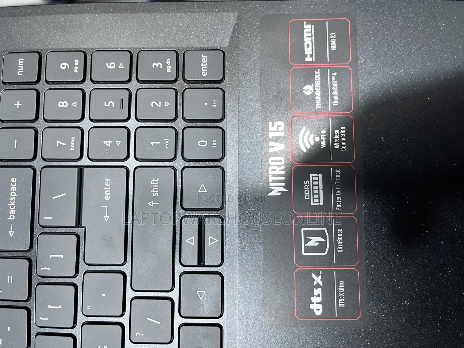 Laptop Acer Nitro 5 16GB Intel Core I9 SSD 512GB