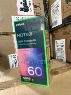 New Infinix Hot 60i 128 GB Blue