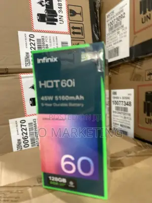 New Infinix Hot 60i 128 GB Blue
