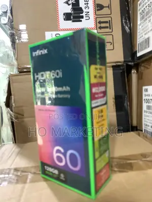 New Infinix Hot 60i 128 GB Black