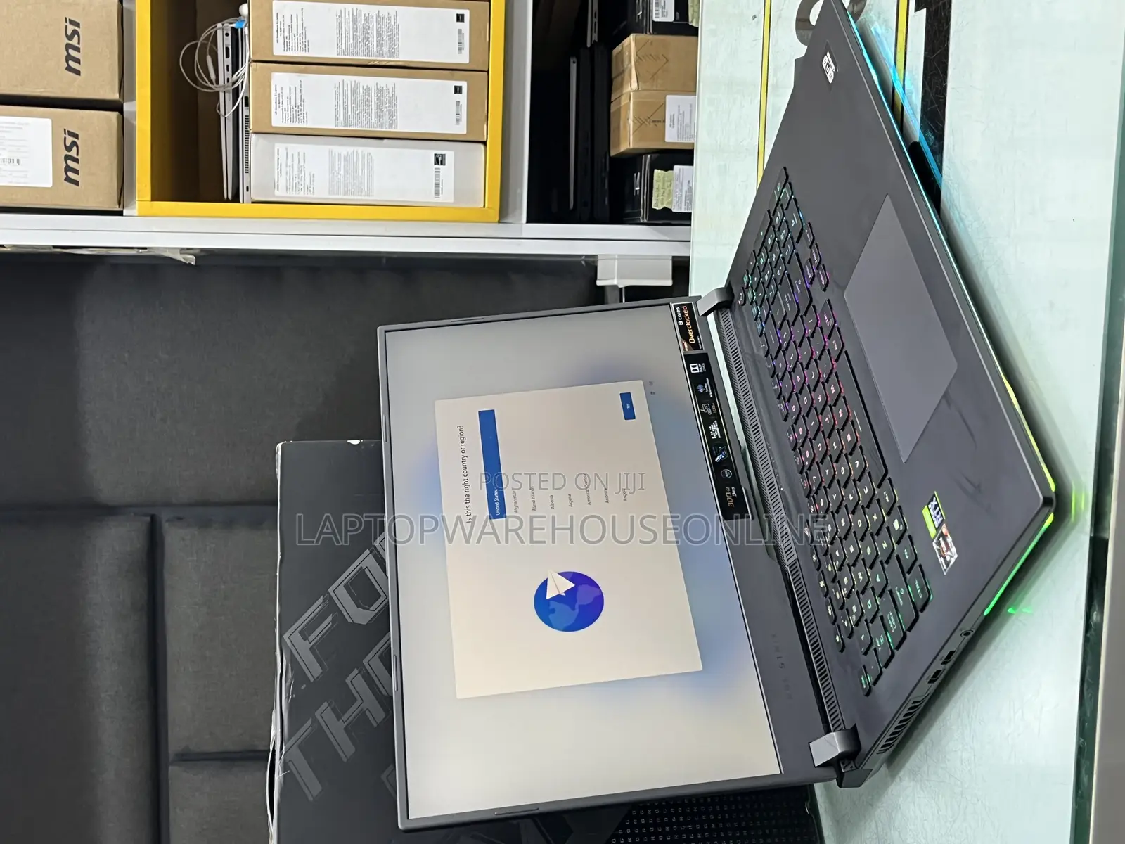 Laptop Asus ROG Strix G17 16GB AMD Ryzen 9 SSD 1T