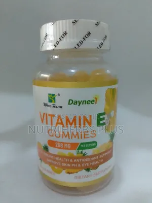 Vitamin E Gummies: For Skin,Eye Health Immune Health