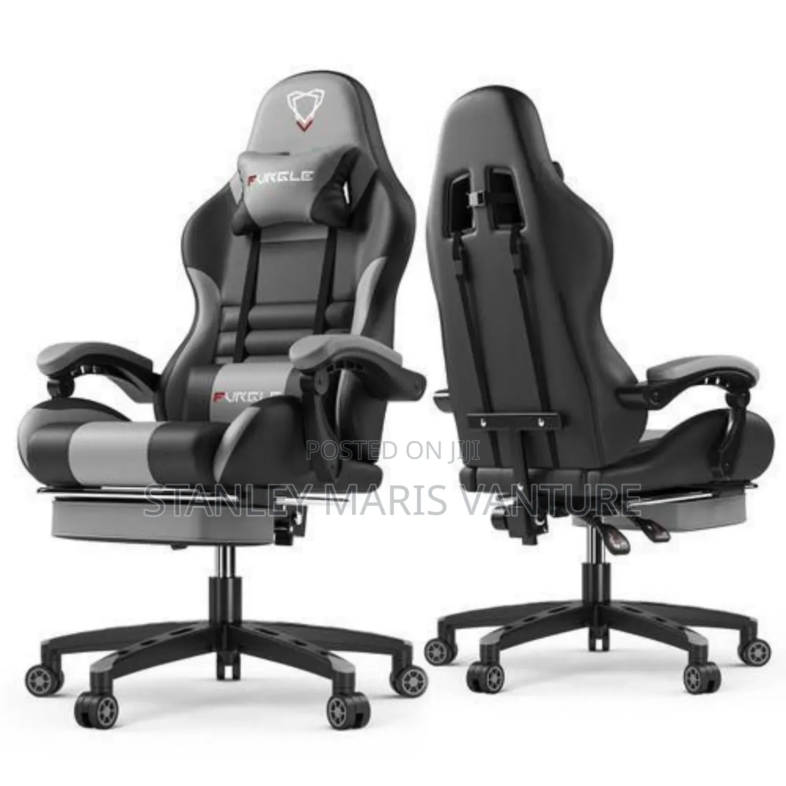 Ergonomic Gaming Chair Pro Grey