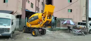 Mobile Self Loader Concrete Mixer 4000kg