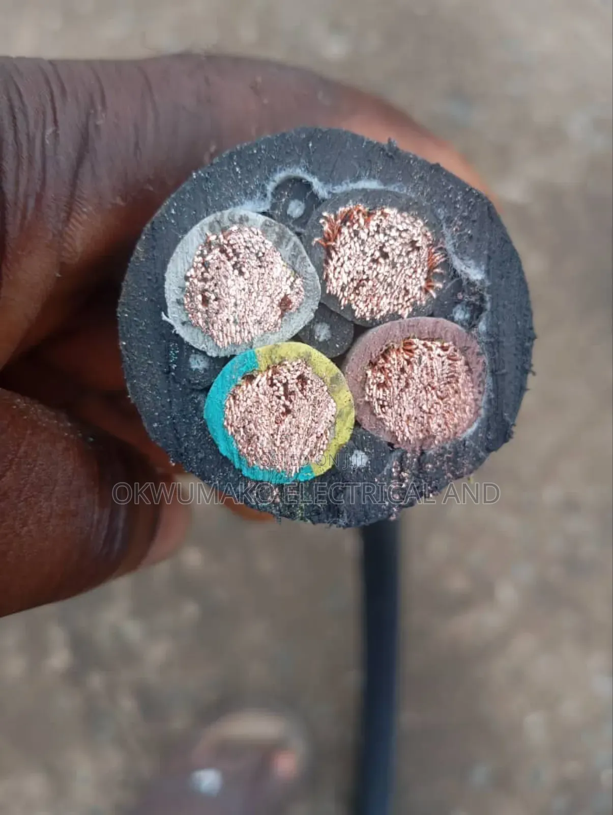 95mm 4core Flexible Cable Per Meter