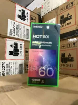 New Infinix Hot 60i 128 GB Black