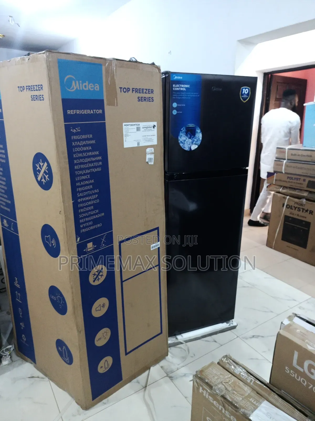 Midea 266l Double Door Refrigerator: Stylish and Efficient