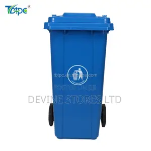 240l Waste Bin With Tires