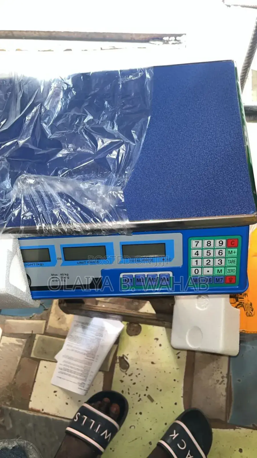 Electronic Pricing Scale 40kg – Accurate Reliable Digital Scale