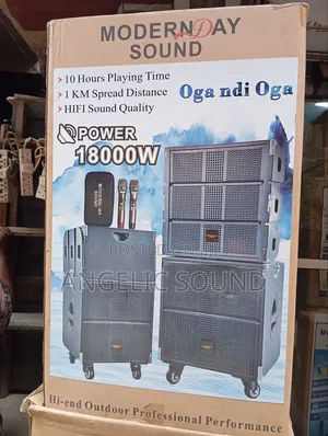 Modern Day Mini Line Array (Oga Ndi Oga) Built-in in Rechargeable Batt
