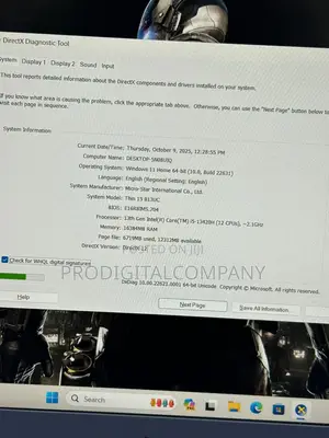 Laptop MSI GF75 Thin 16GB Intel Core i5 SSD 512GB