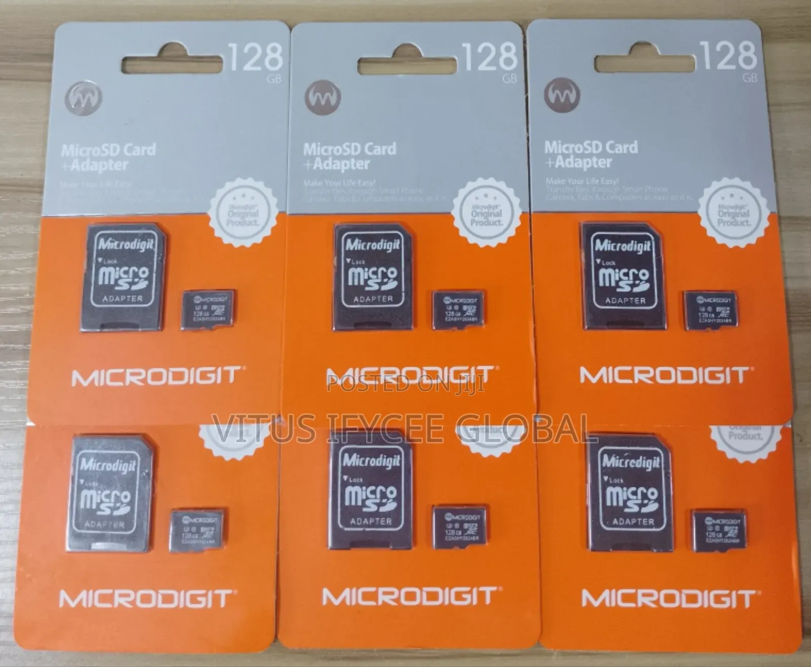 Microdigit Micro Sd Card+ Adapter 128gb