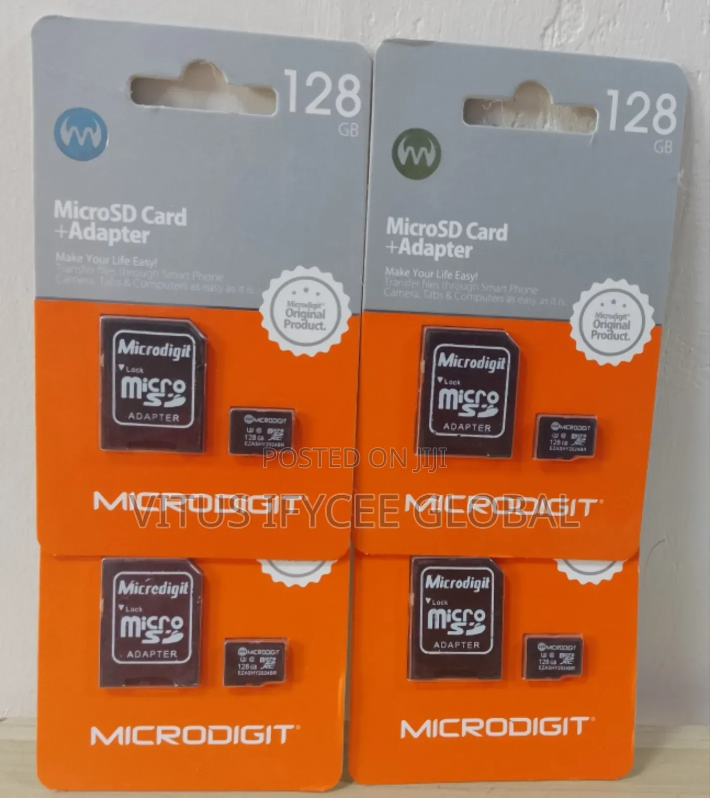 Microdigit Micro Sd Card+ Adapter 128gb