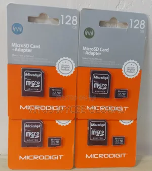 Microdigit Micro Sd Card+ Adapter 128gb