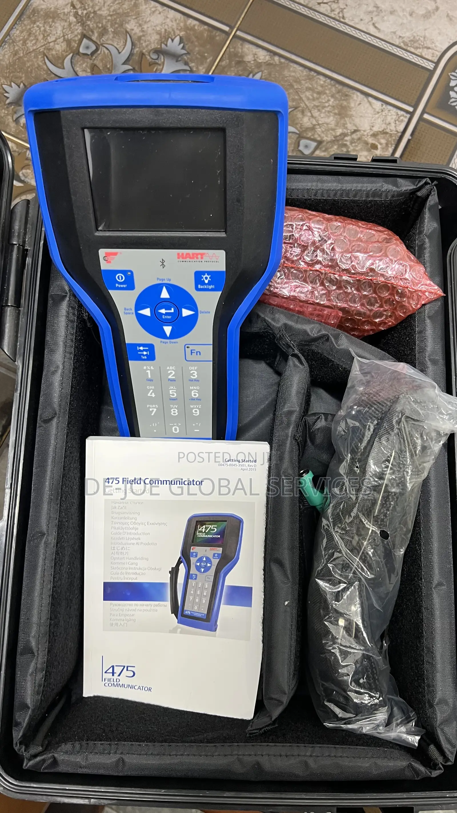 Emerson 475 Field Hart Communicator Rugged, Handheld Device