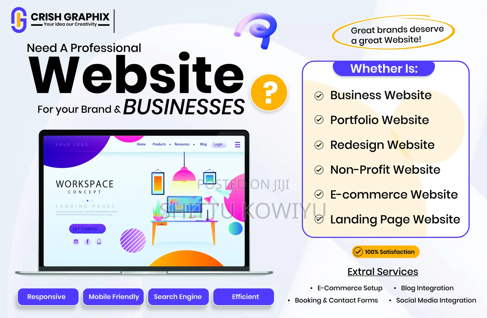 Website Design, Website Development