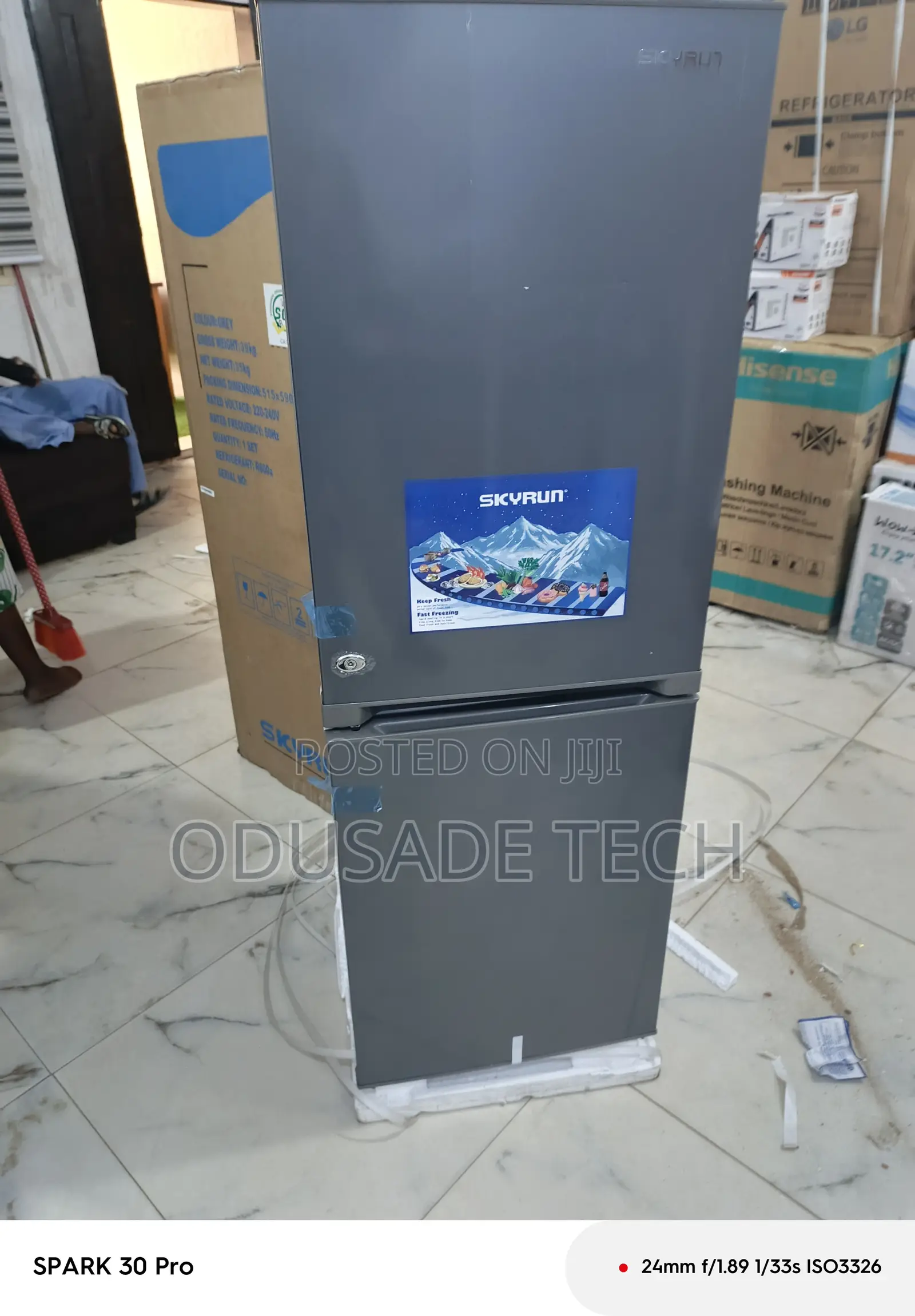 Skyrun BCD- Fridge – Elegant Finish