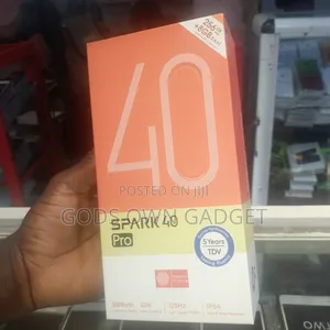 Tecno Spark 40 Pro 256 GB Black