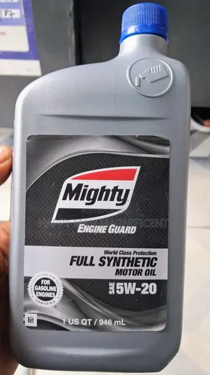 Mighty Engine Guard Full Synthetic Motor Oil Sae 5w-20