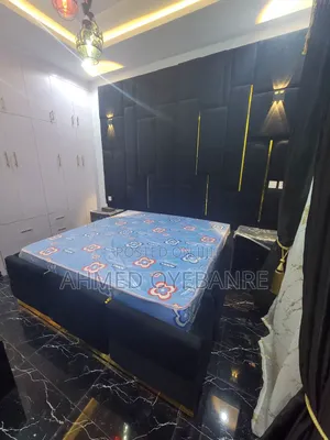 Luxury Bed With Touch of Gold