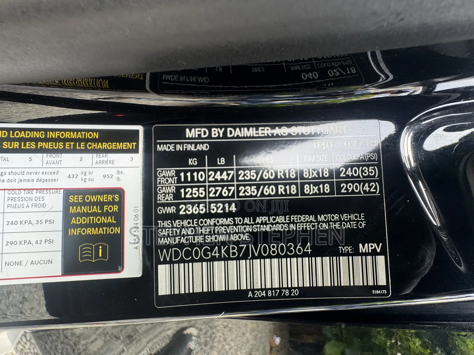 Mercedes-Benz GLC-Class 2018 Black