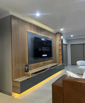 Modern Tv Console With Led Light