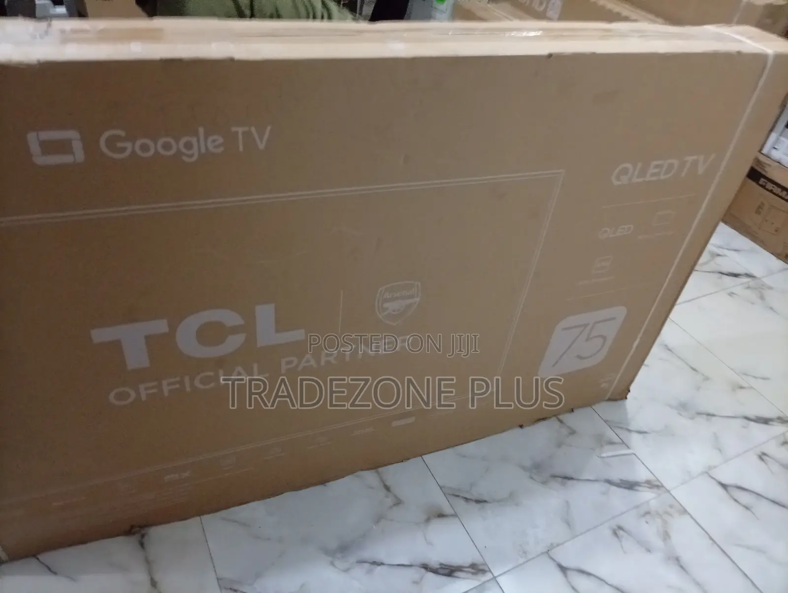 TCL 75” Crystal Display With Google Assistant