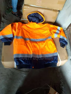 Orange Cold Room Jacket